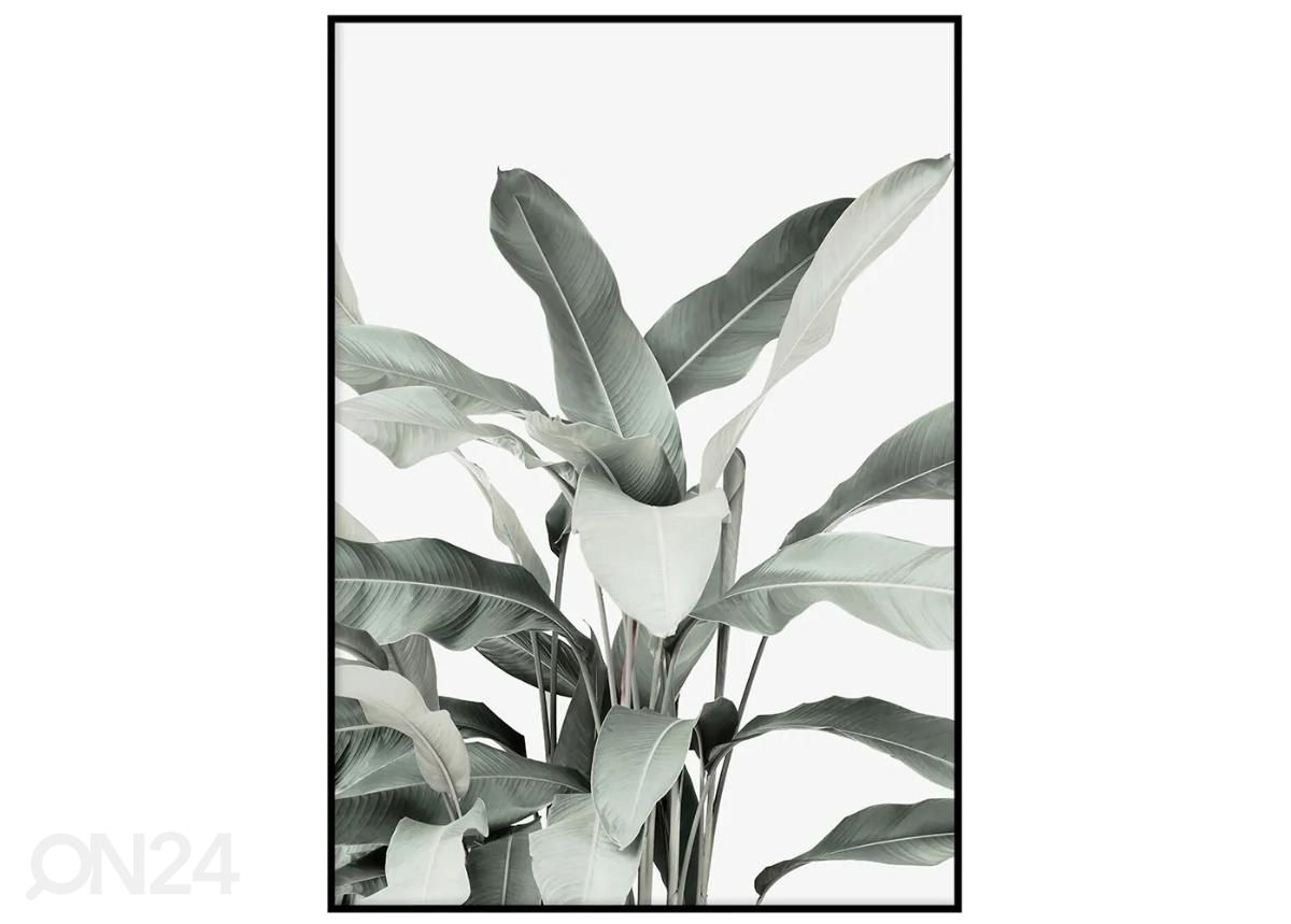 Постер Зелёные листья I 40x50 см увеличить