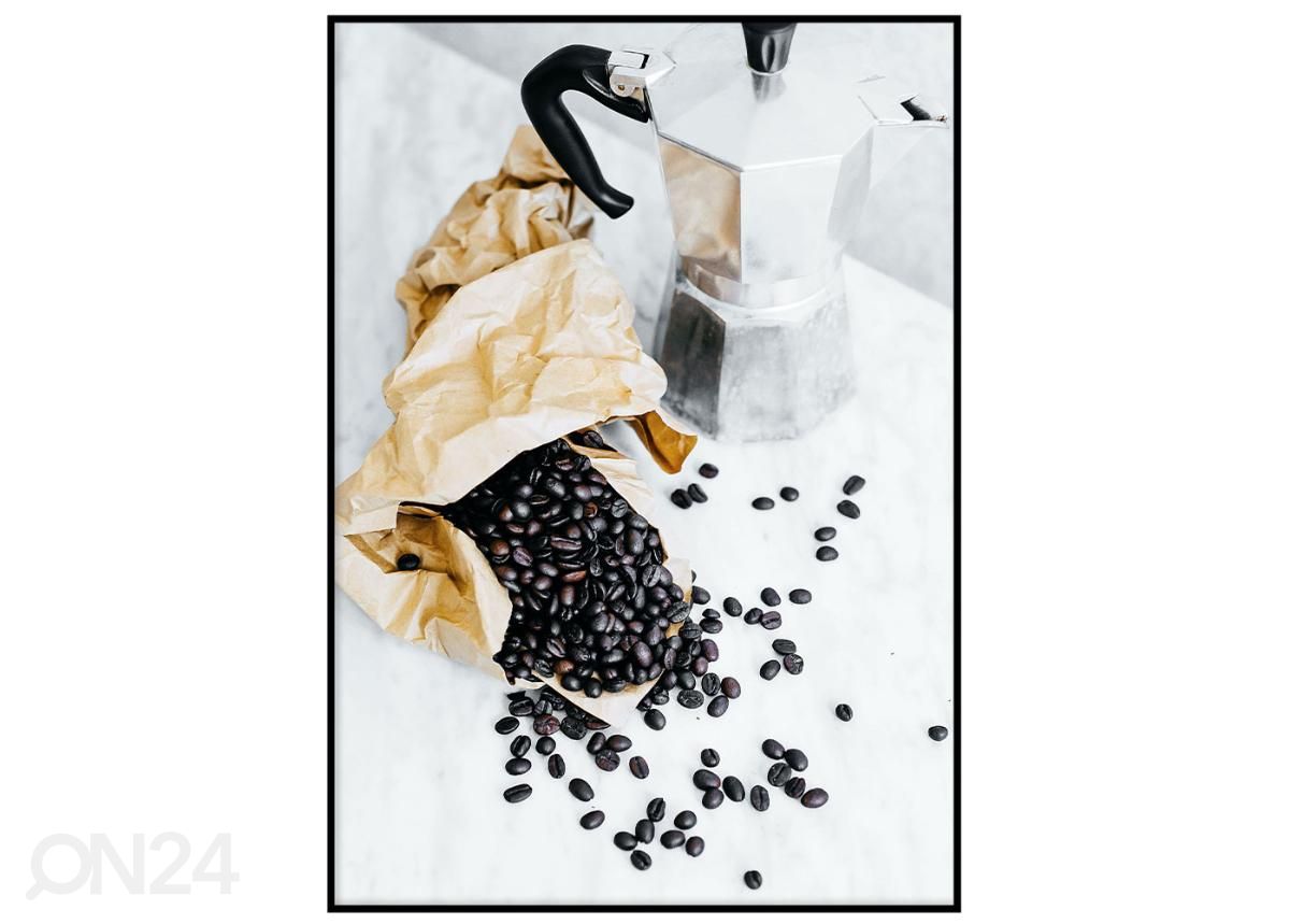 Постер Кофейные зерна 70x100 см увеличить