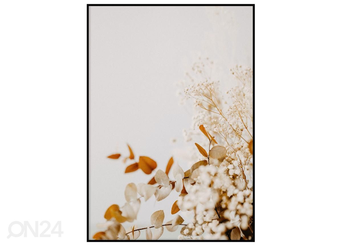 Постер Оранжевые листья I 70x100 см увеличить