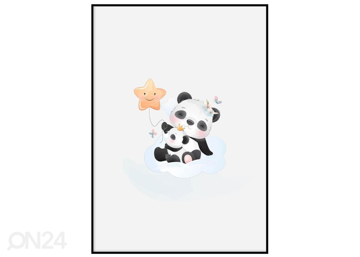 Постер Панды 30x40 см увеличить