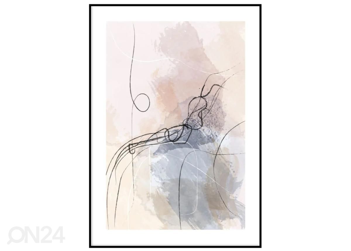 Постер Пастельные тона I 30x40 см увеличить