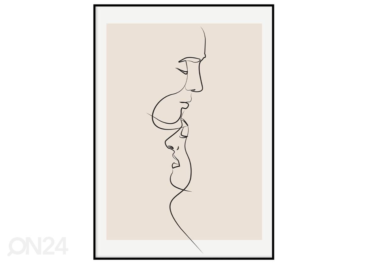 Постер Поцелуй 30x40 см увеличить