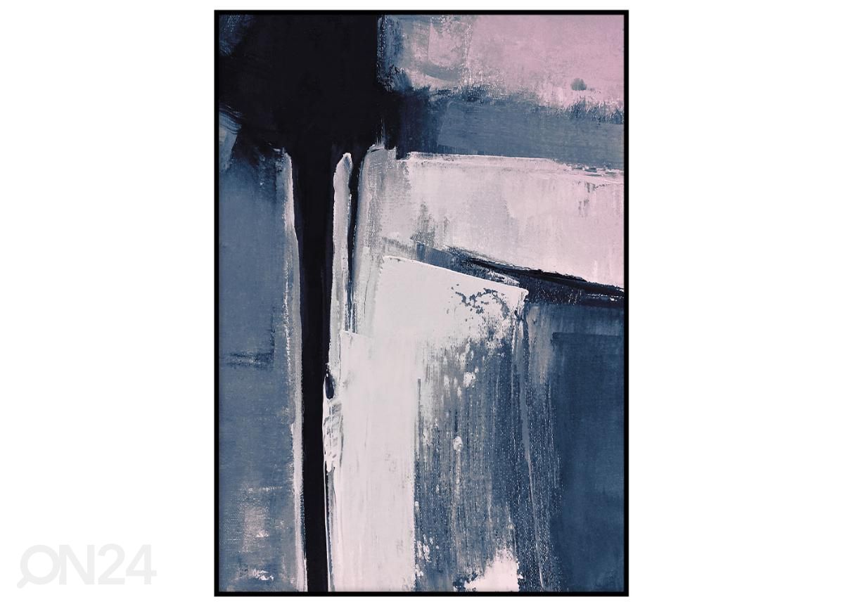 Постер Розовый и голубой I 70x100 см увеличить