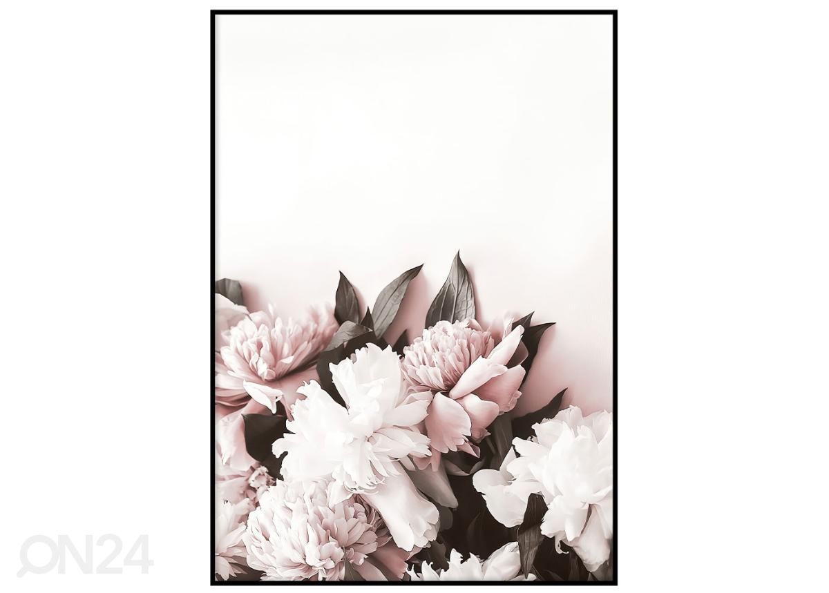 Постер Цветы светло-розовые II 50x70 см увеличить