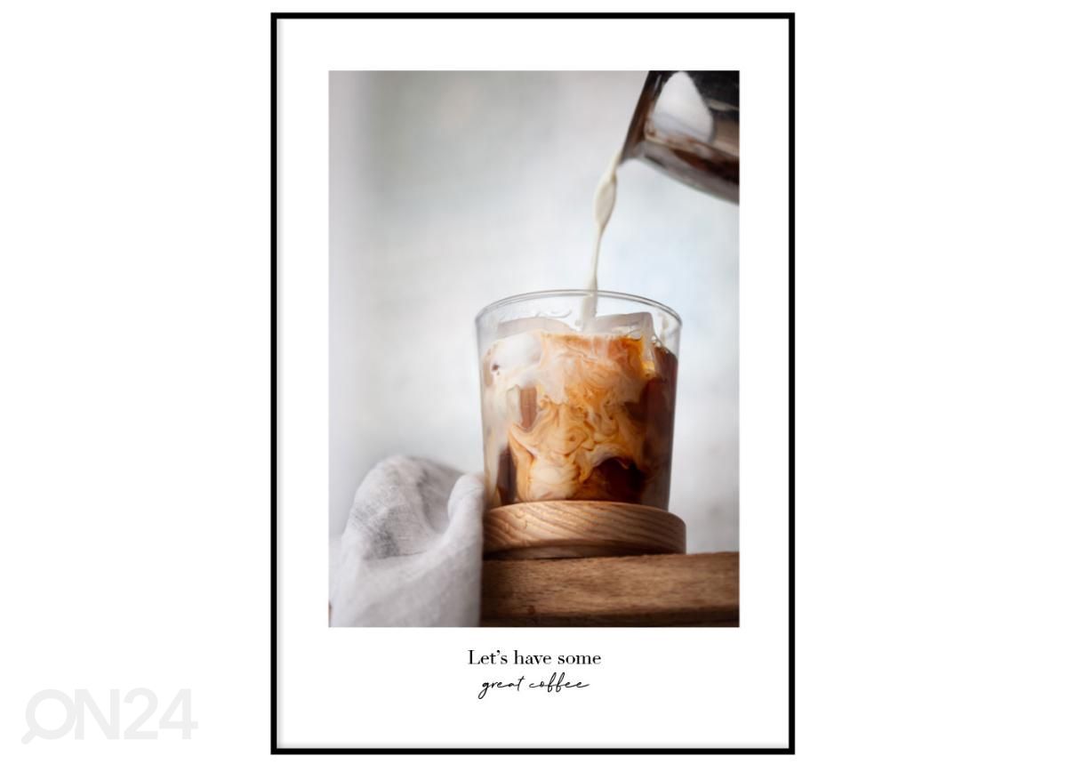 Постер Coffee 21x30 см увеличить