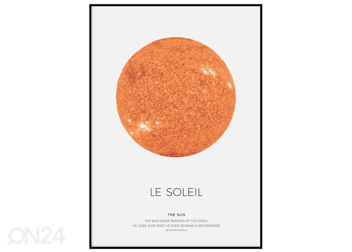 Постер Le Soleil 21x30 см увеличить