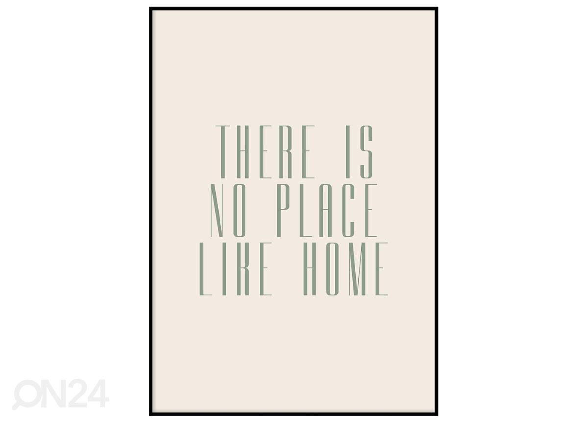 Постер No place like home 21x30 см увеличить