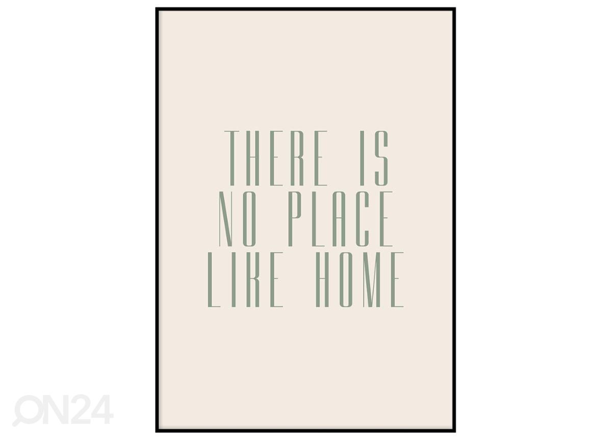 Постер No place like home 30x40 см увеличить