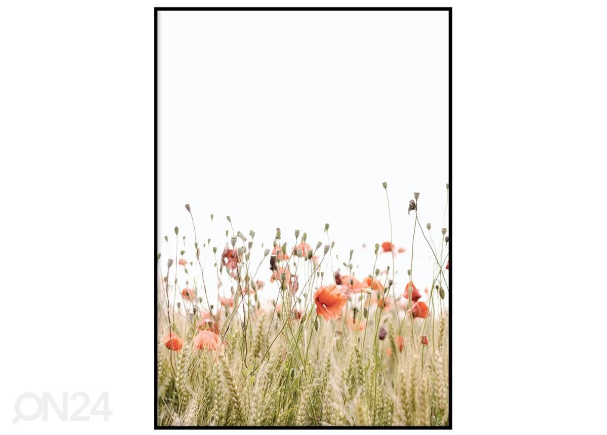 Постер Poppies II 21x30 см увеличить