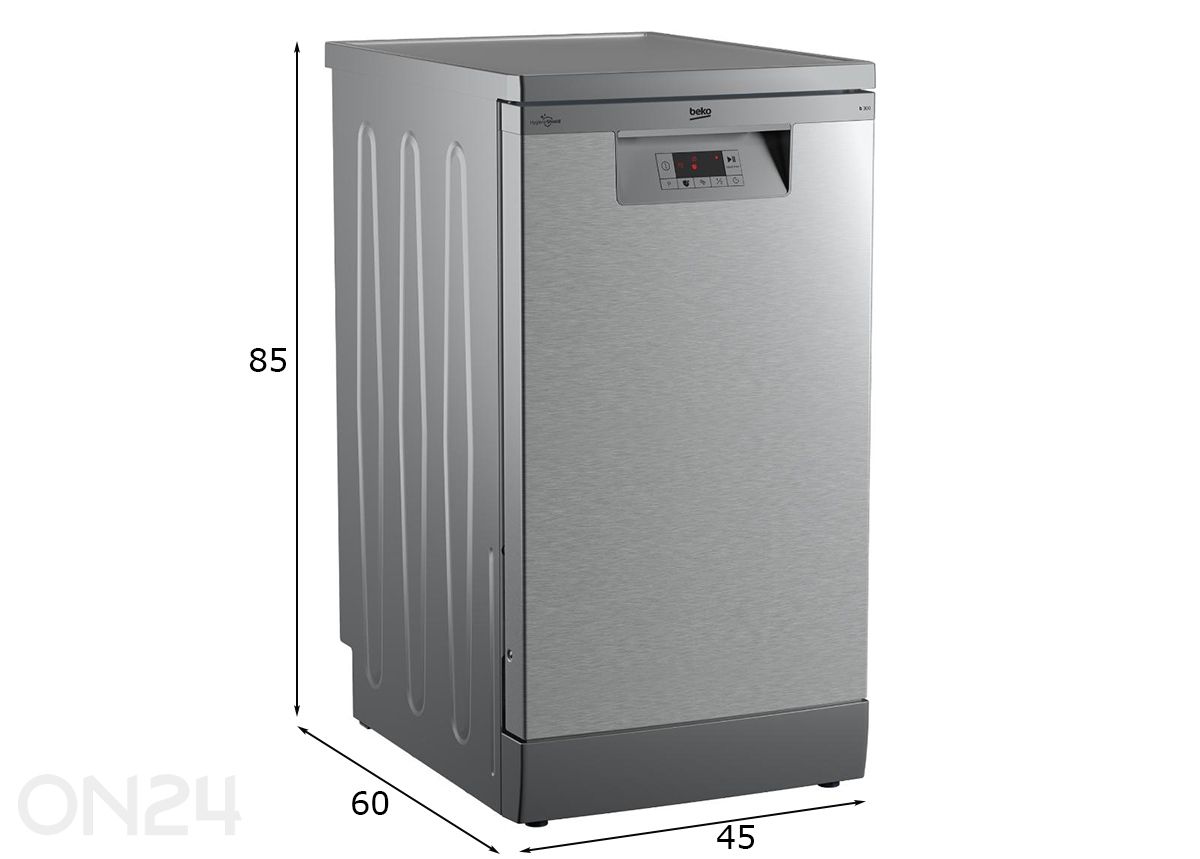 Посудомоечная машина Beko BDFS15020X увеличить размеры