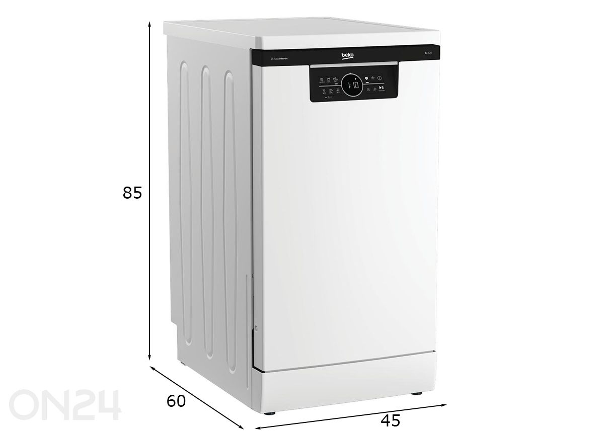 Посудомоечная машина Beko BDFS26120WQ увеличить размеры