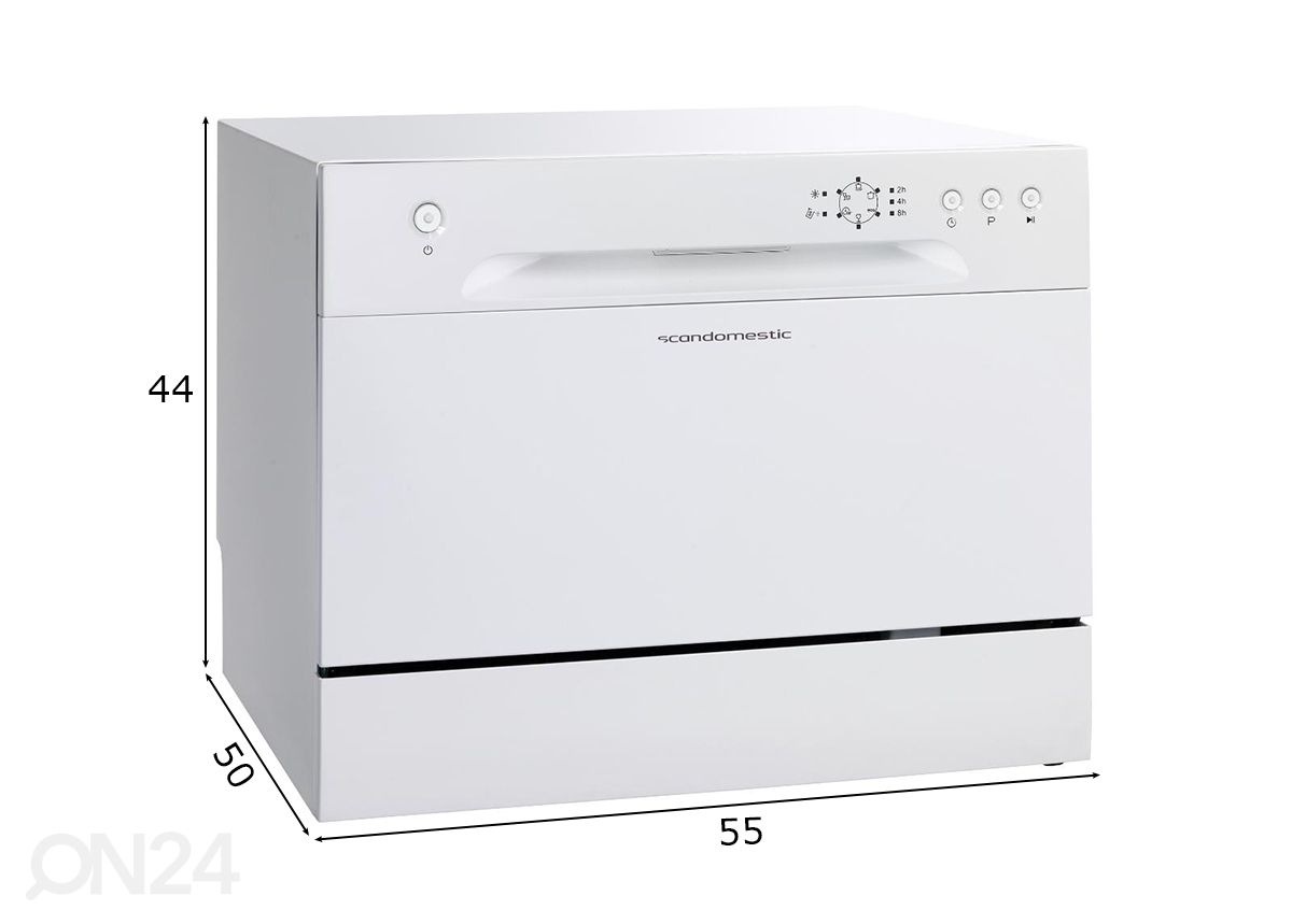 Посудомоечная машина Scandomestic SFO2203W увеличить размеры