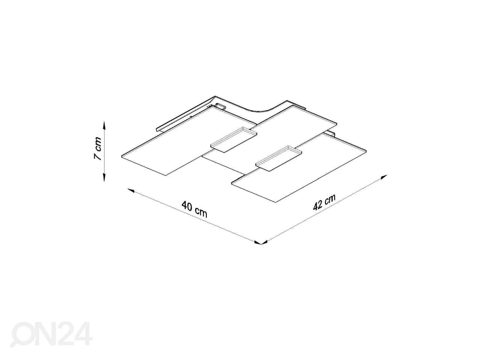 Потолочный светильник Fabiano увеличить размеры