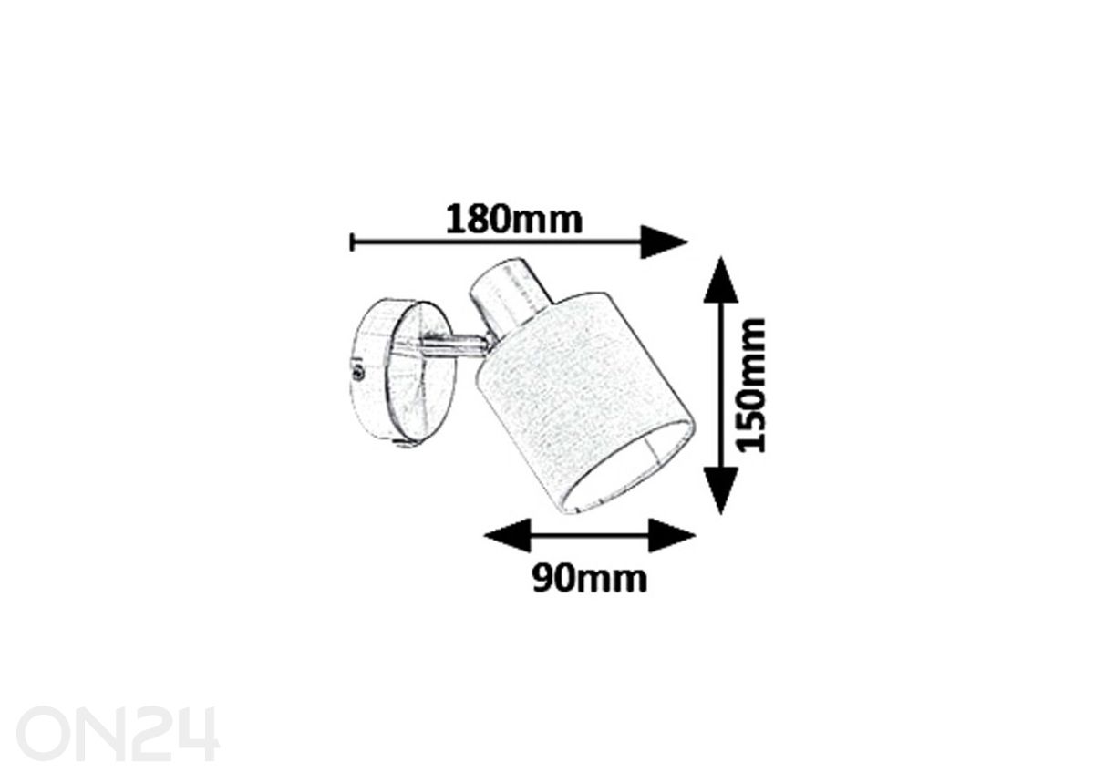 Потолочный светильник Natina 1 увеличить размеры