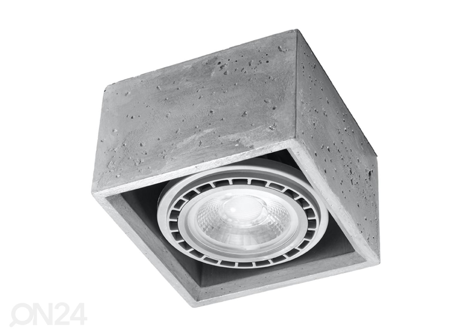 Потолочный светильник Quatro 1, бетон увеличить