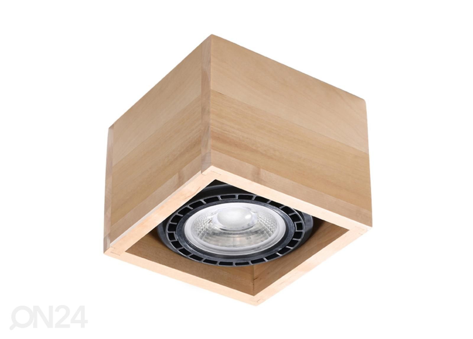 Потолочный светильник Quatro 1, натуральное дерево увеличить