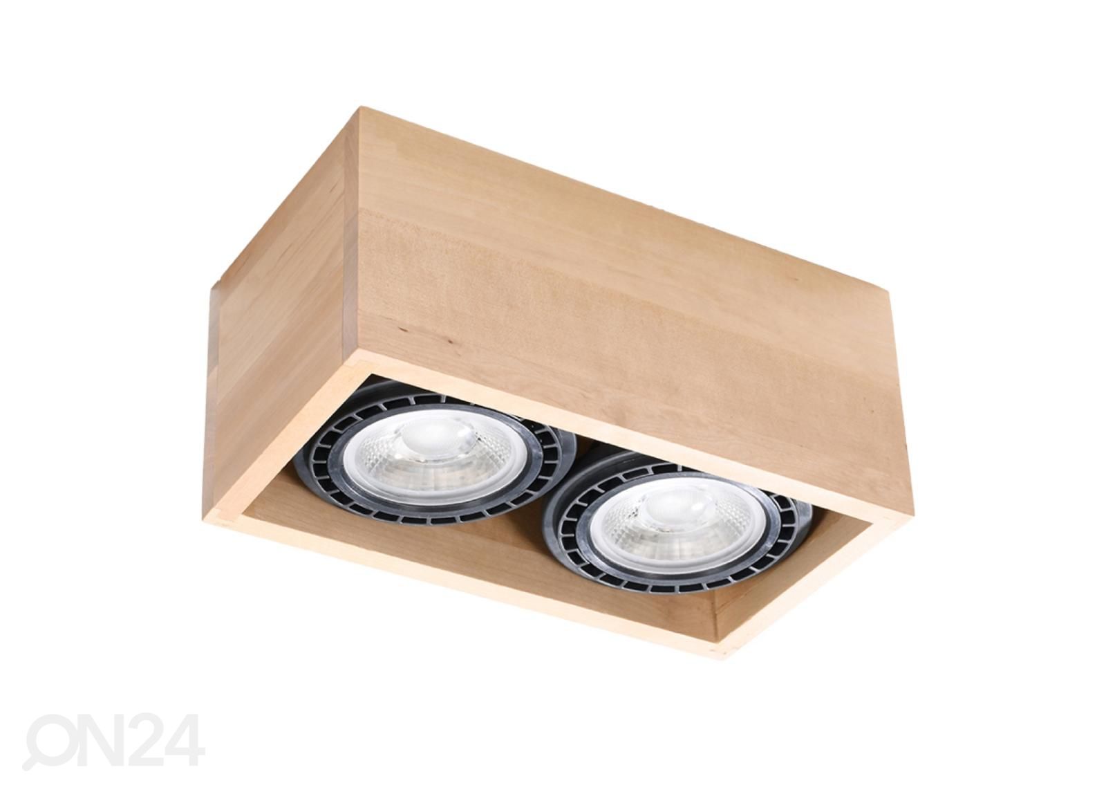 Потолочный светильник Quatro 2, натуральное дерево увеличить