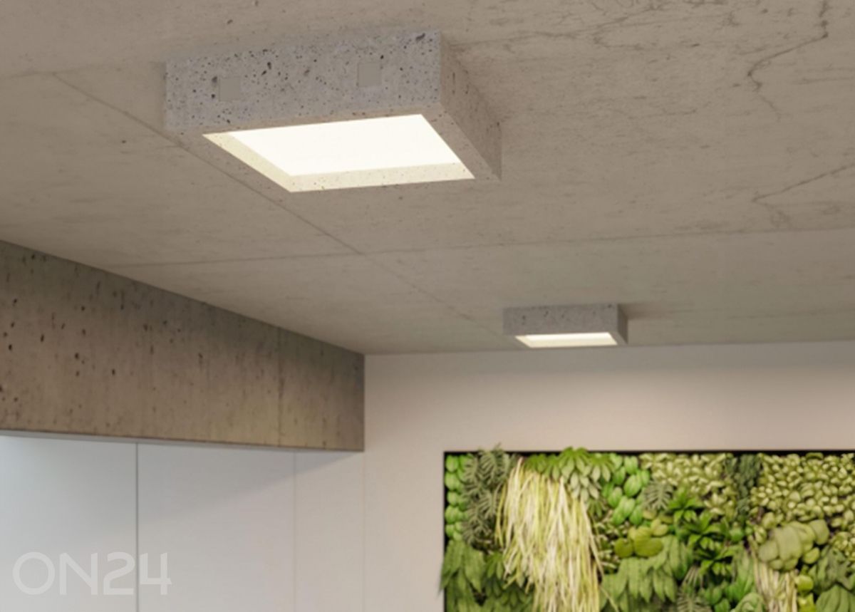 Потолочный светильник Riza, бетон увеличить