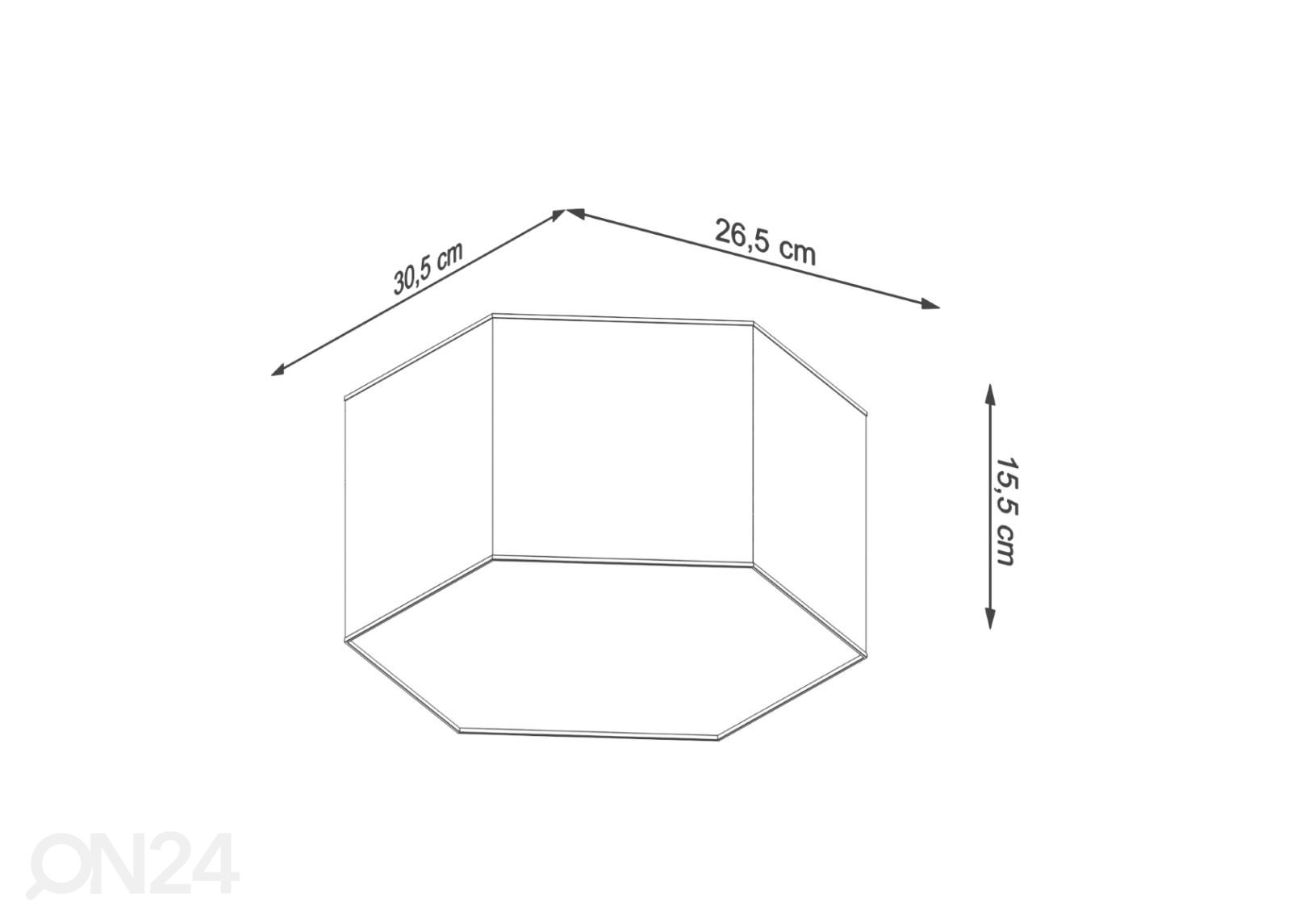 Потолочный светильник Sunde 15, белый увеличить размеры