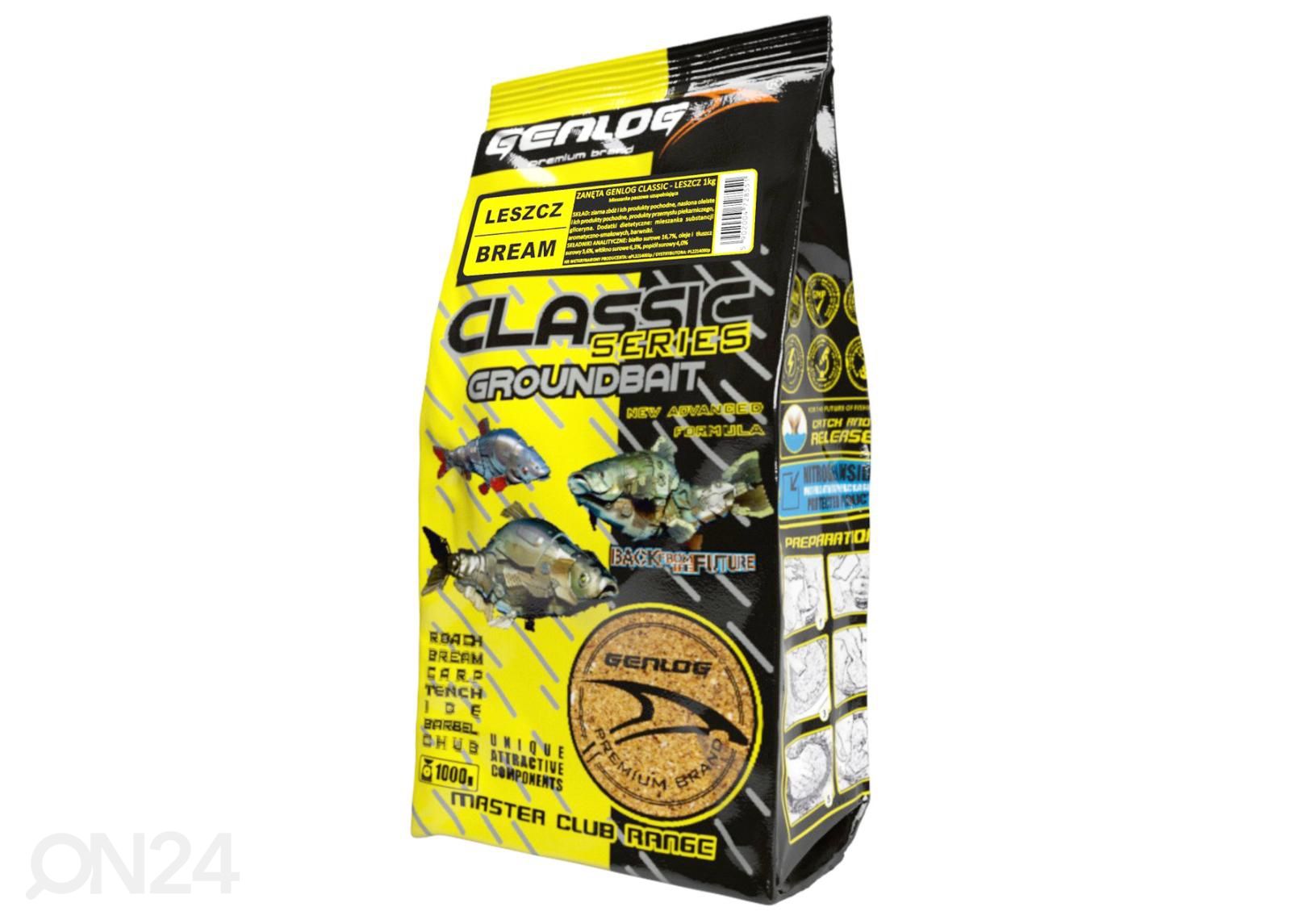 Прикормка для рыб genlog classic 1 кг лещ увеличить