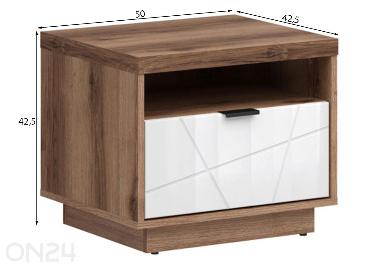 Прикроватная тумба Forn увеличить размеры