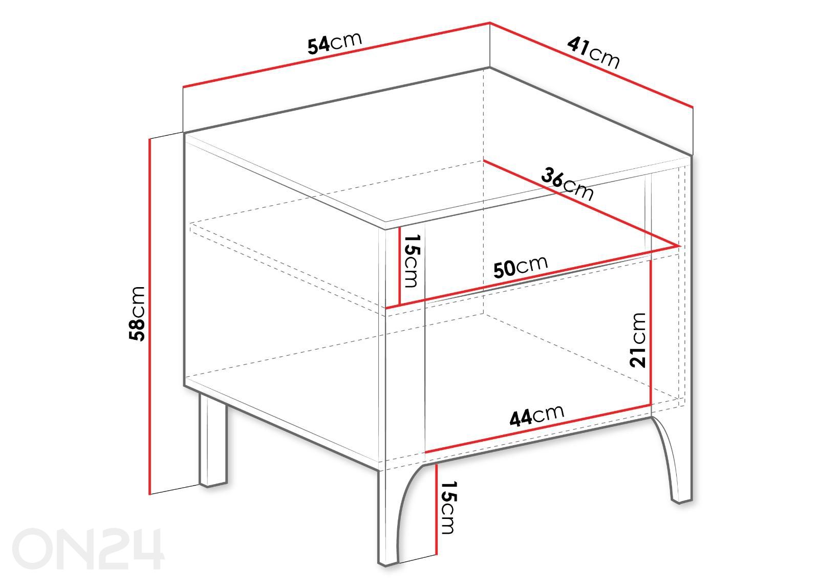 Прикроватная тумба Malumi II увеличить