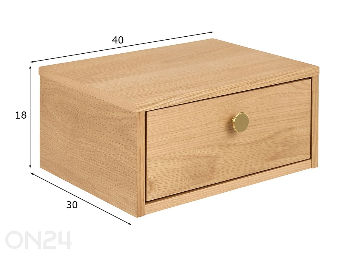 Прикроватная тумба Monfort увеличить размеры