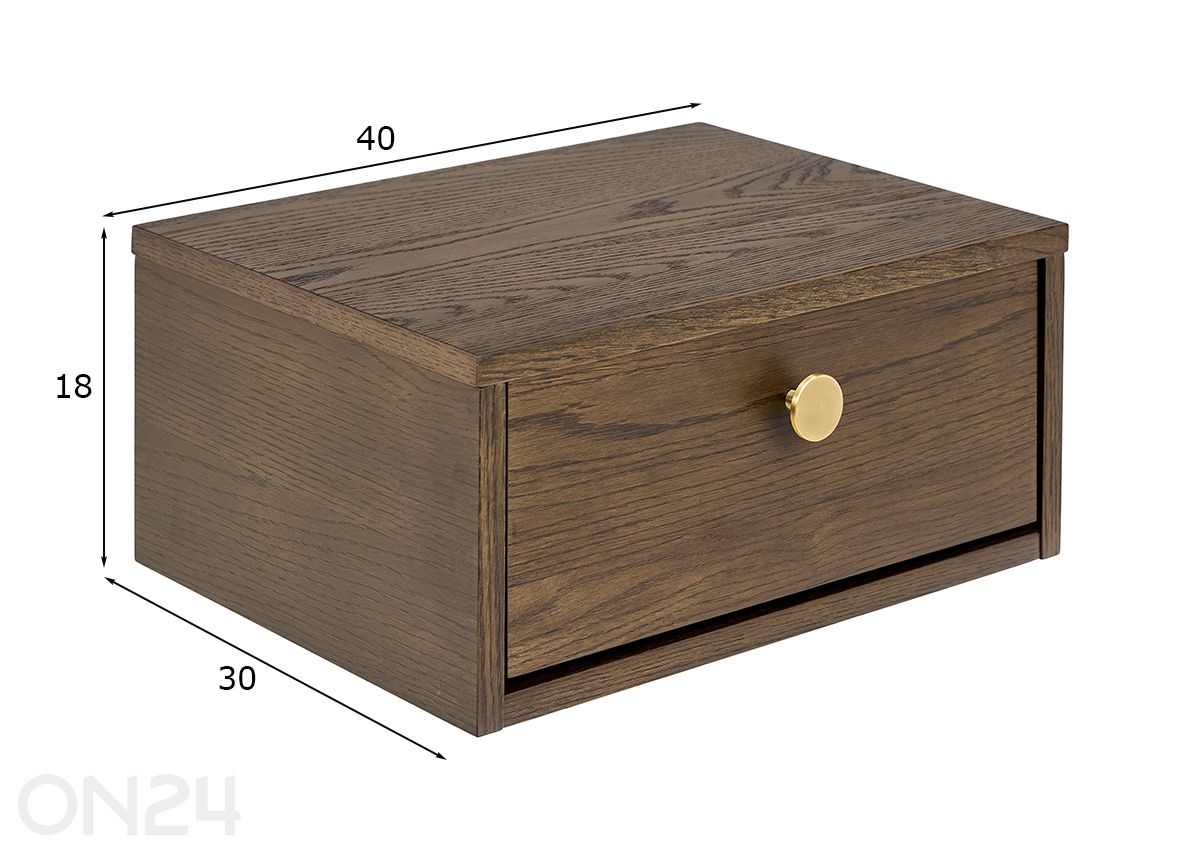 Прикроватная тумба Monfort увеличить размеры