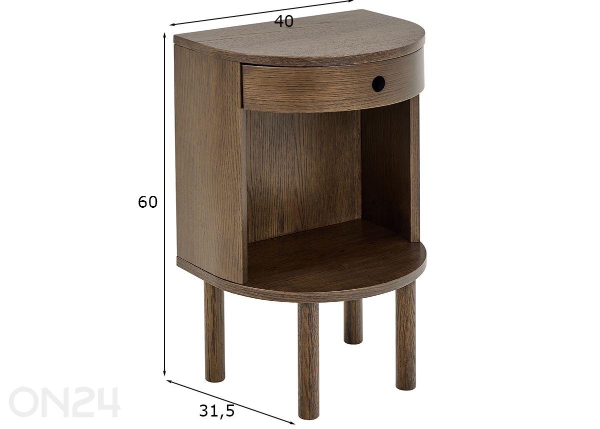 Прикроватная тумба Paron увеличить размеры