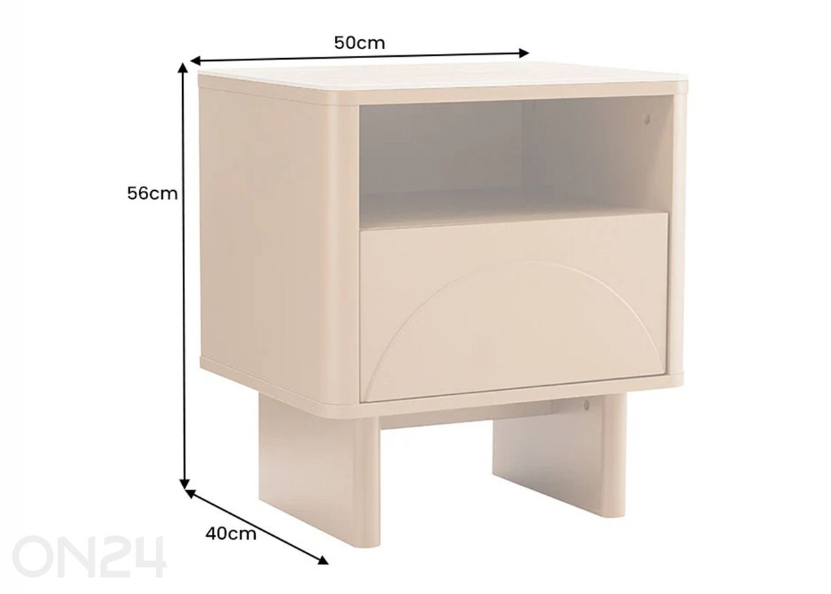 Прикроватная тумба Savoy увеличить размеры