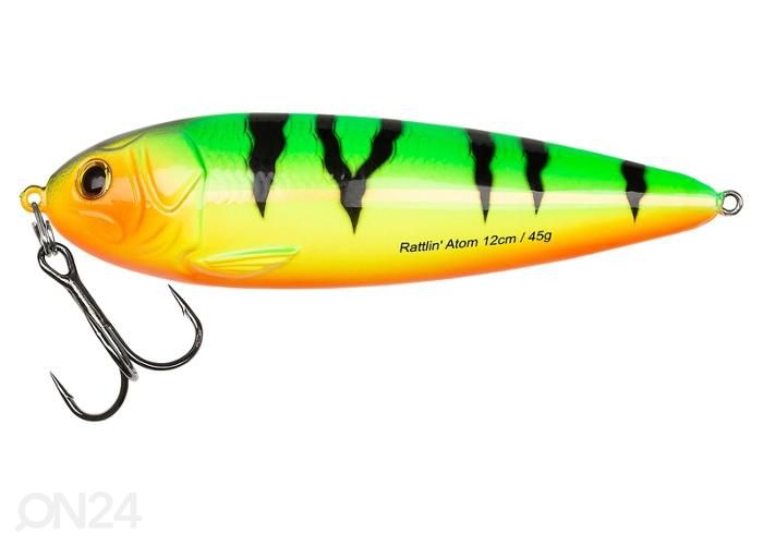 Приманка abu garcia beast rattlin atom 12см 45г увеличить