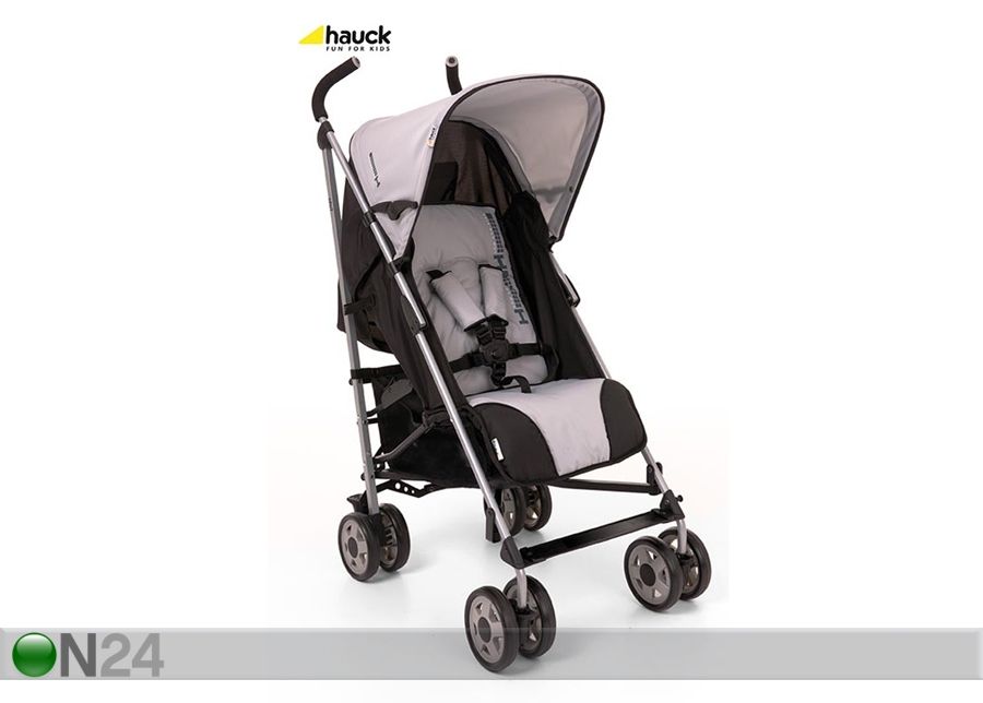 Прогулочная коляска Hauck Turbo grey увеличить