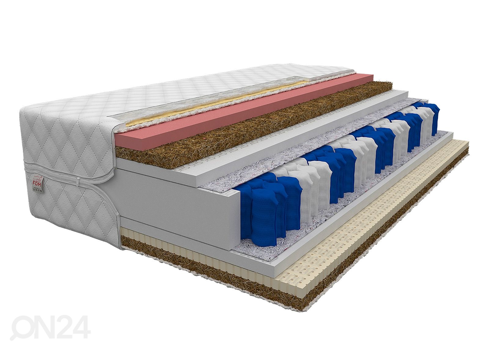 Пружинный матрас 90x200 cm увеличить