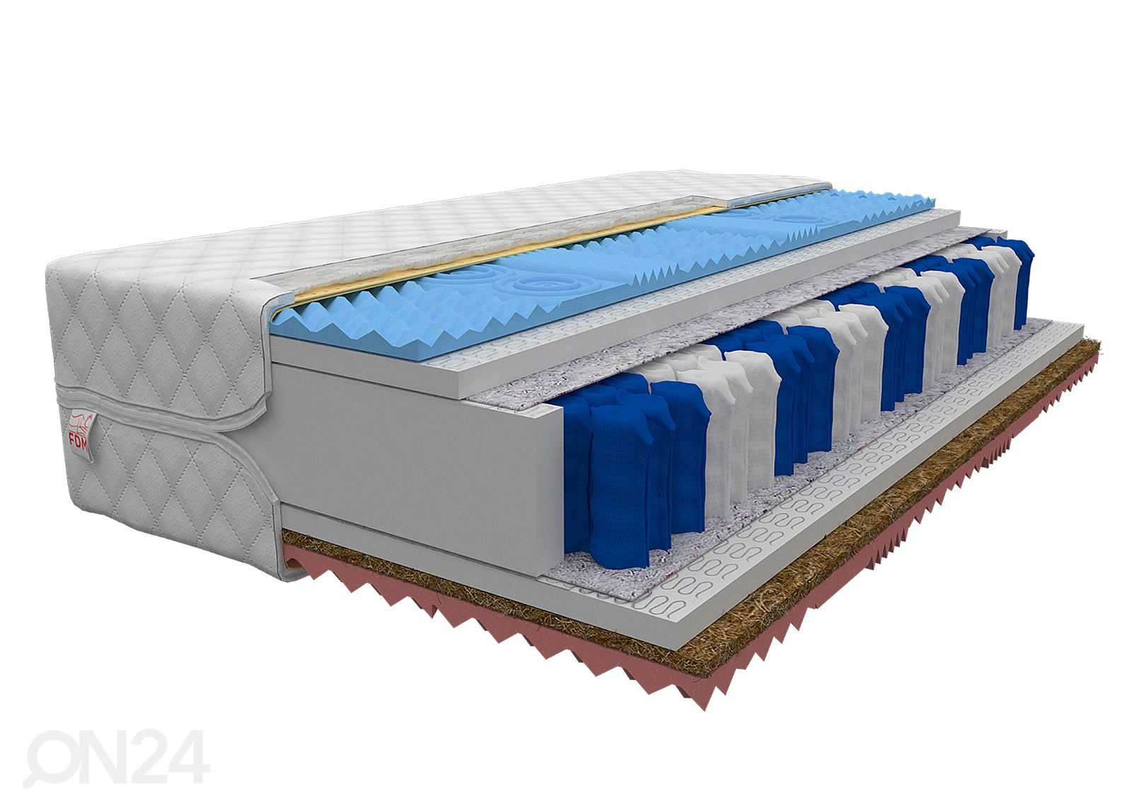 Пружинный матрас 90x200 cm увеличить