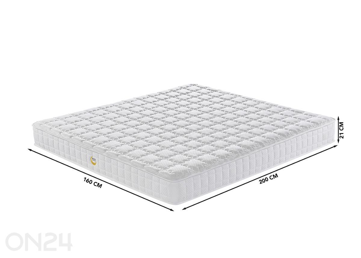 Пружинный матрас Luna 160×200 см увеличить размеры
