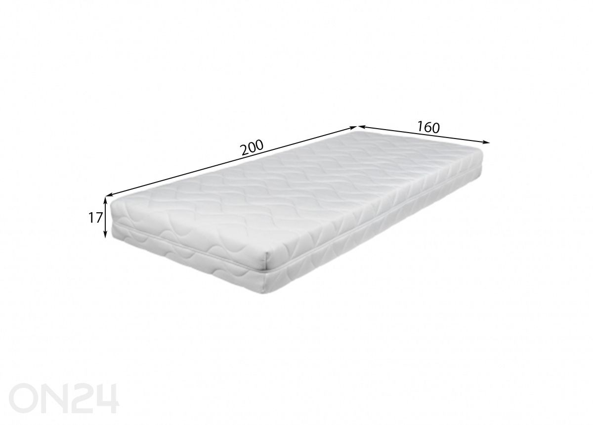 Пружинный матрас Wendre Comfort 160x200 см увеличить размеры