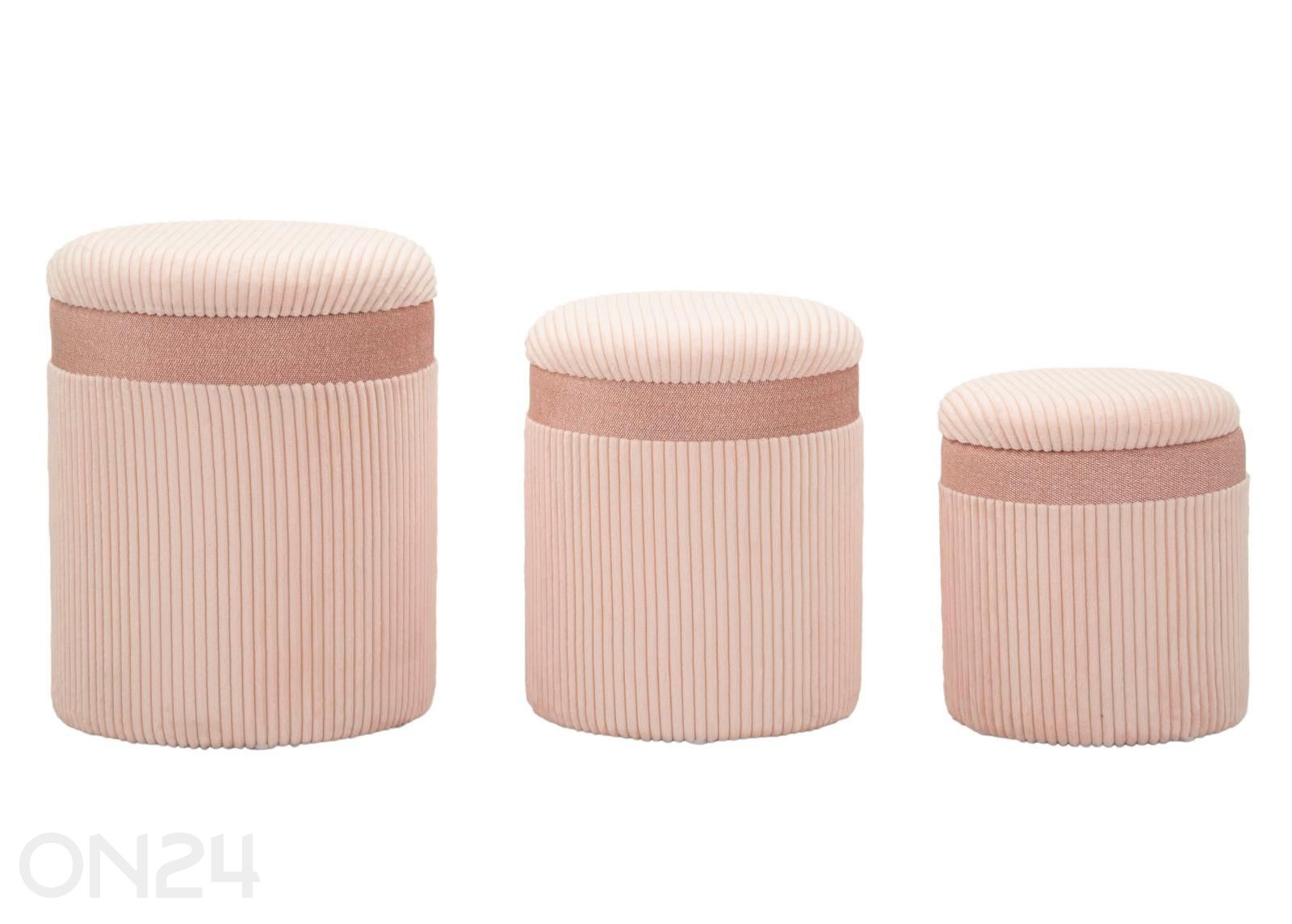 Пуф с местом для хранения, 2 шт. увеличить