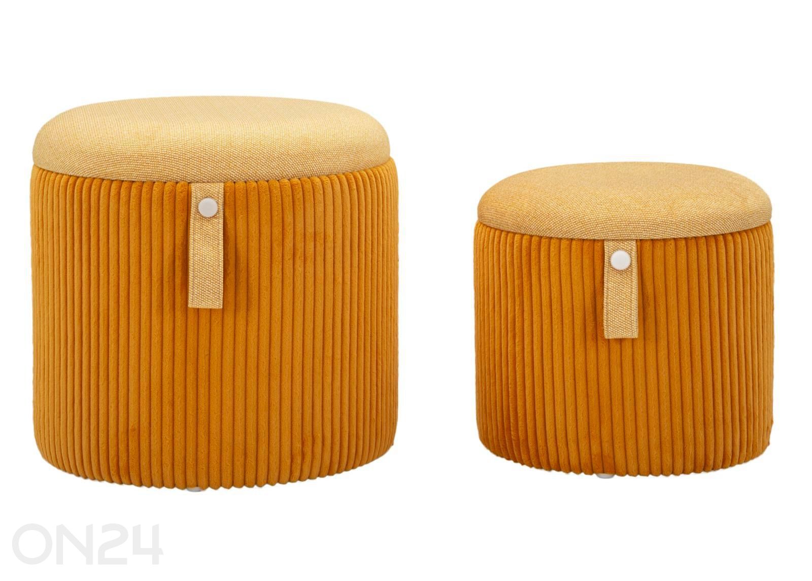 Пуф с местом для хранения, 2 шт увеличить