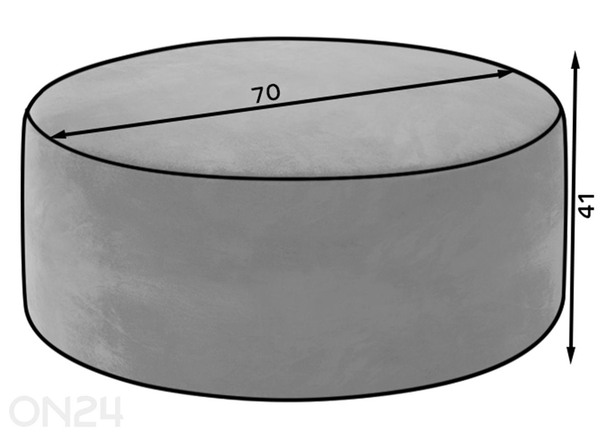 Пуф 45 cm увеличить размеры