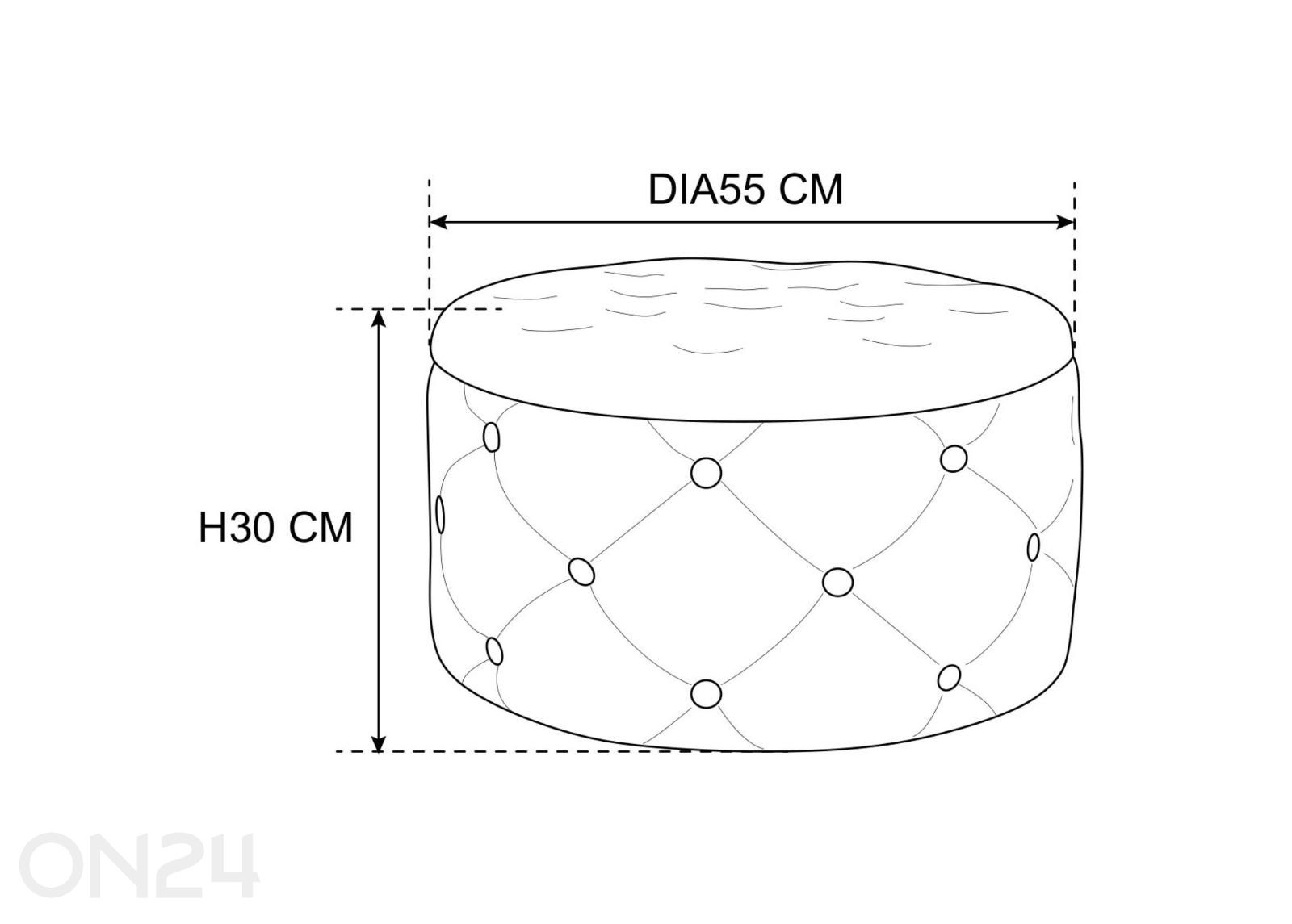 Пуф Alia увеличить размеры