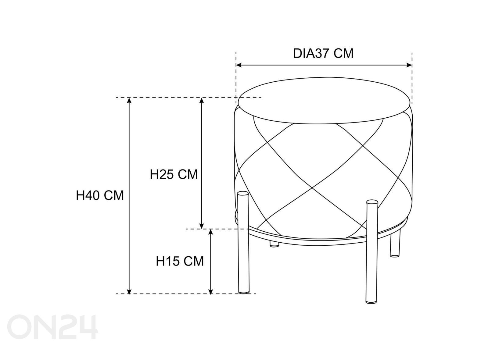 Пуф Savana увеличить размеры