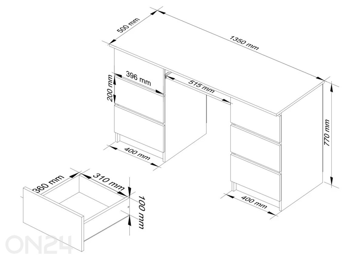 Рабочий стол Pompei увеличить размеры