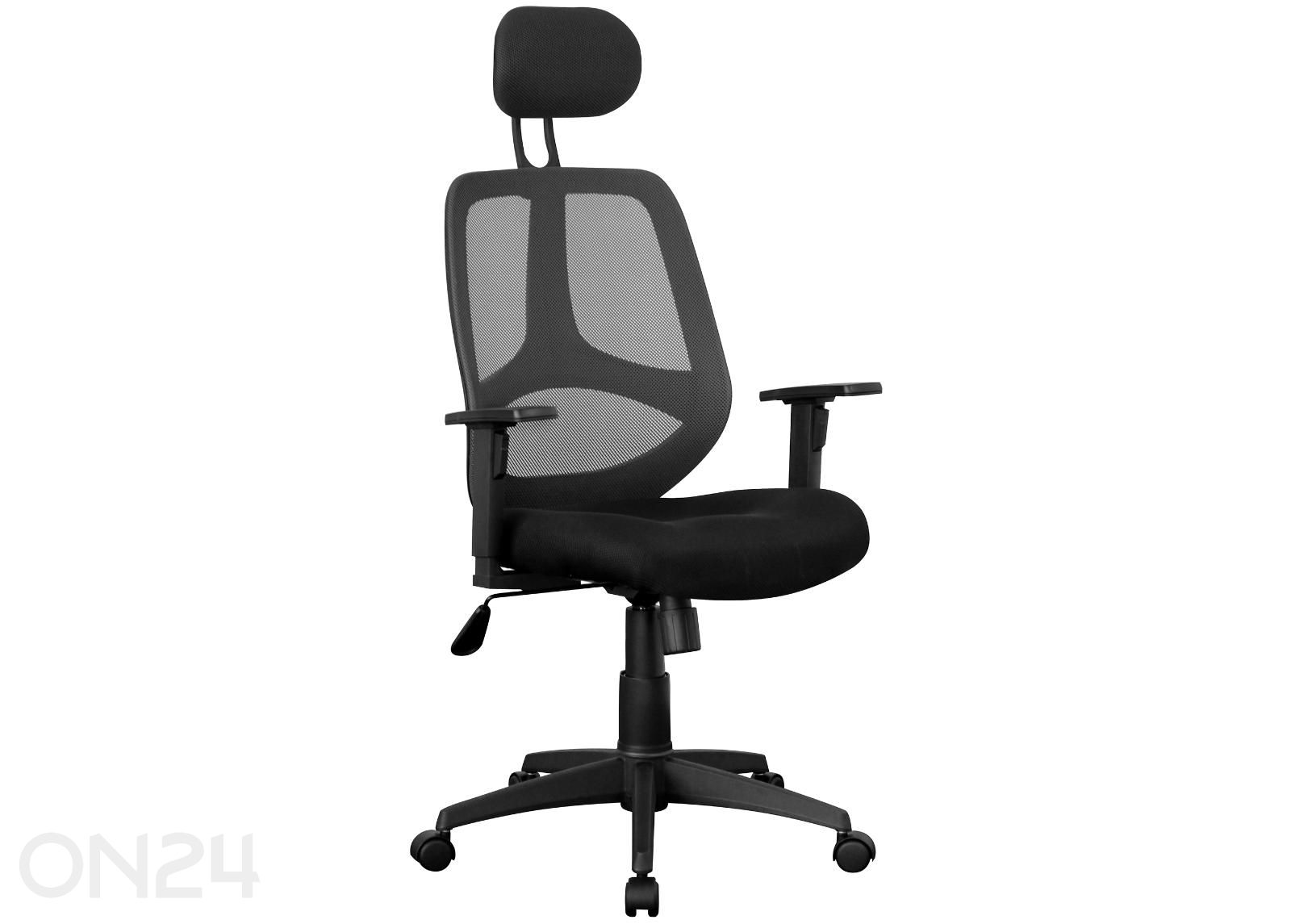 Рабочий стул Florence с обивкой, черный увеличить