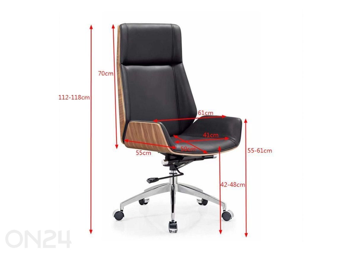 Рабочий стул President увеличить размеры