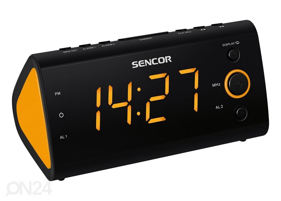 Радиочасы Sencor SRC170OR увеличить