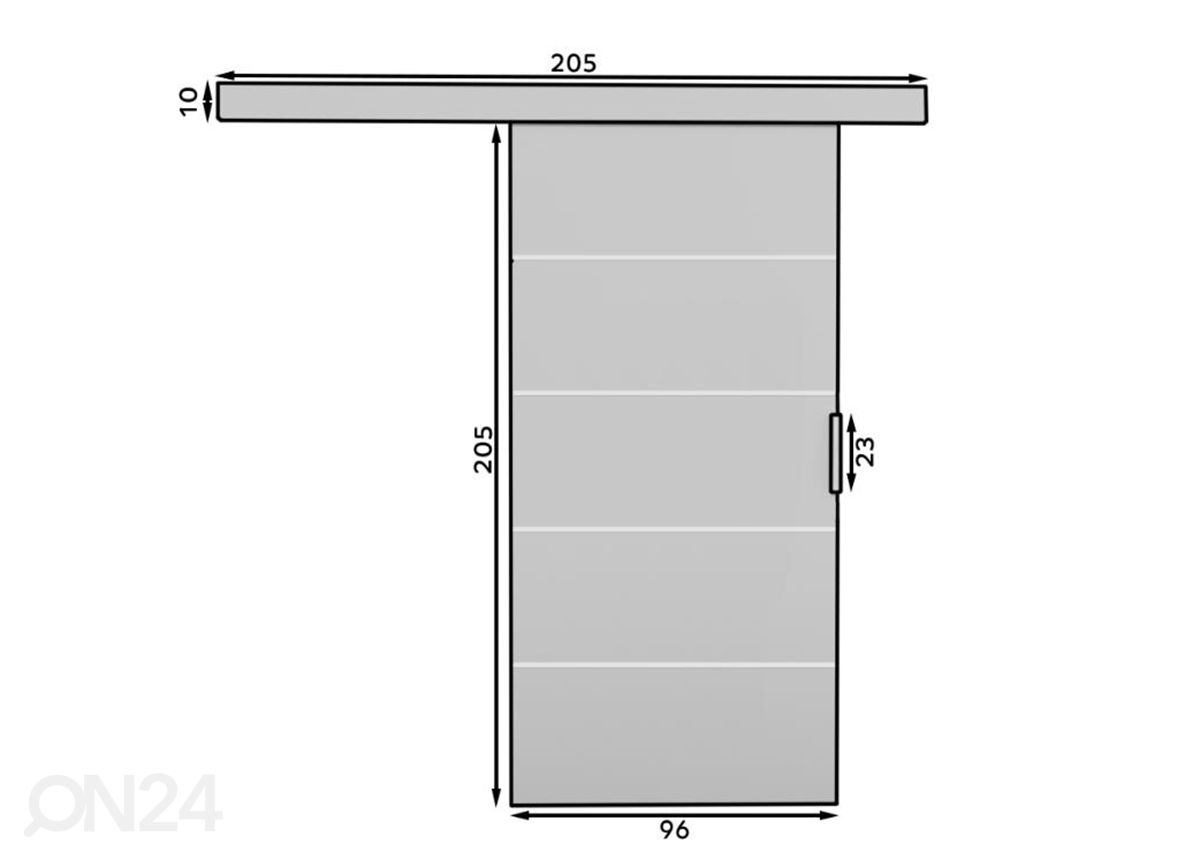 Раздвижная дверь 96 см увеличить размеры