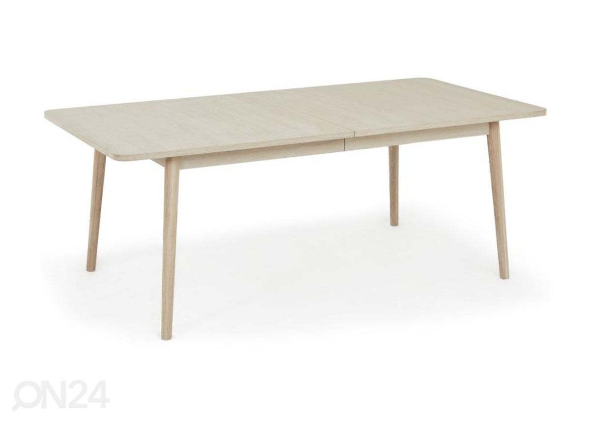 Раздвижной обеденный стол Nyborg 200/300×100 см увеличить