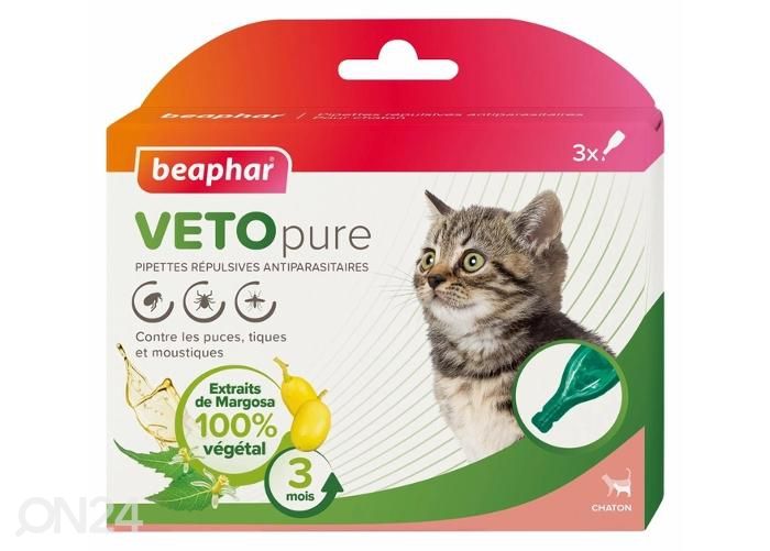 Раствор для кошек Beaphar Veto SpotOn Kitten N3 увеличить