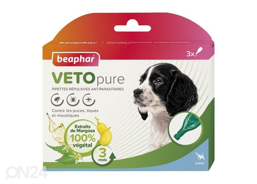 Раствор для собак Beaphar Veto SpotOn Puppy N3 увеличить