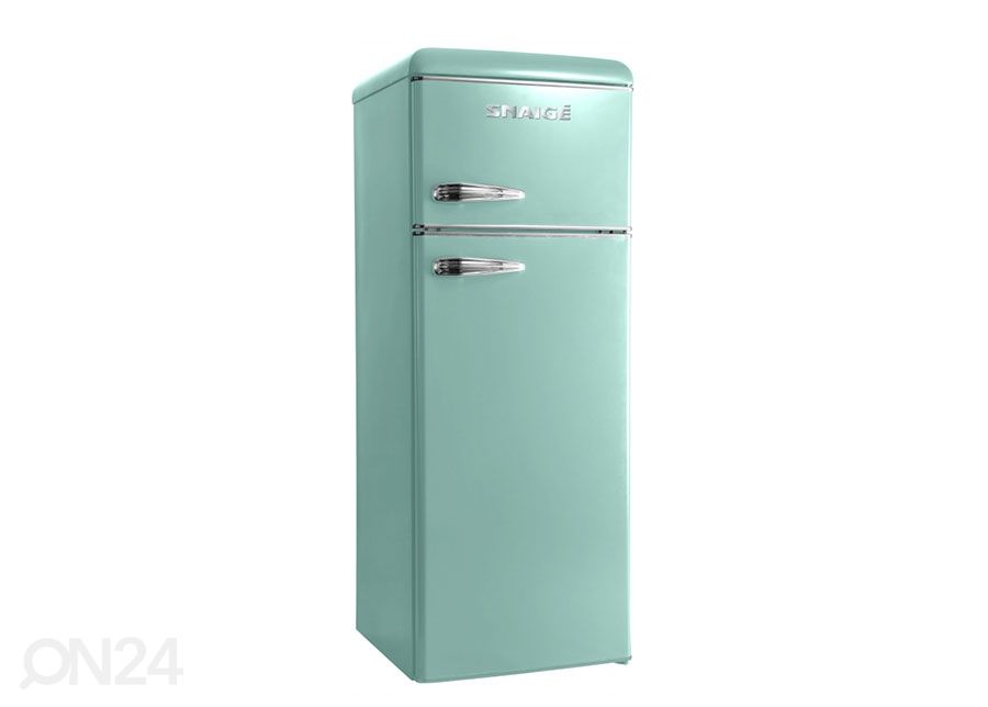 Ретро-холодильник Snaige FR24SM-PRDL0E, мятно-зеленый увеличить